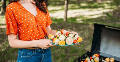verduras para barbacoa